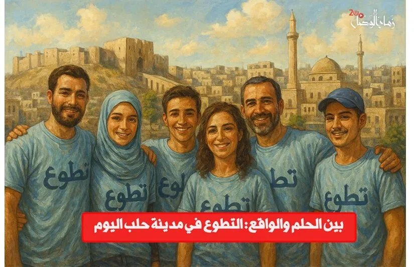 التطوع في حلب اليوم: من العمل الأهلي إلى المؤسسات المرخصة.. تحديات وآفاق