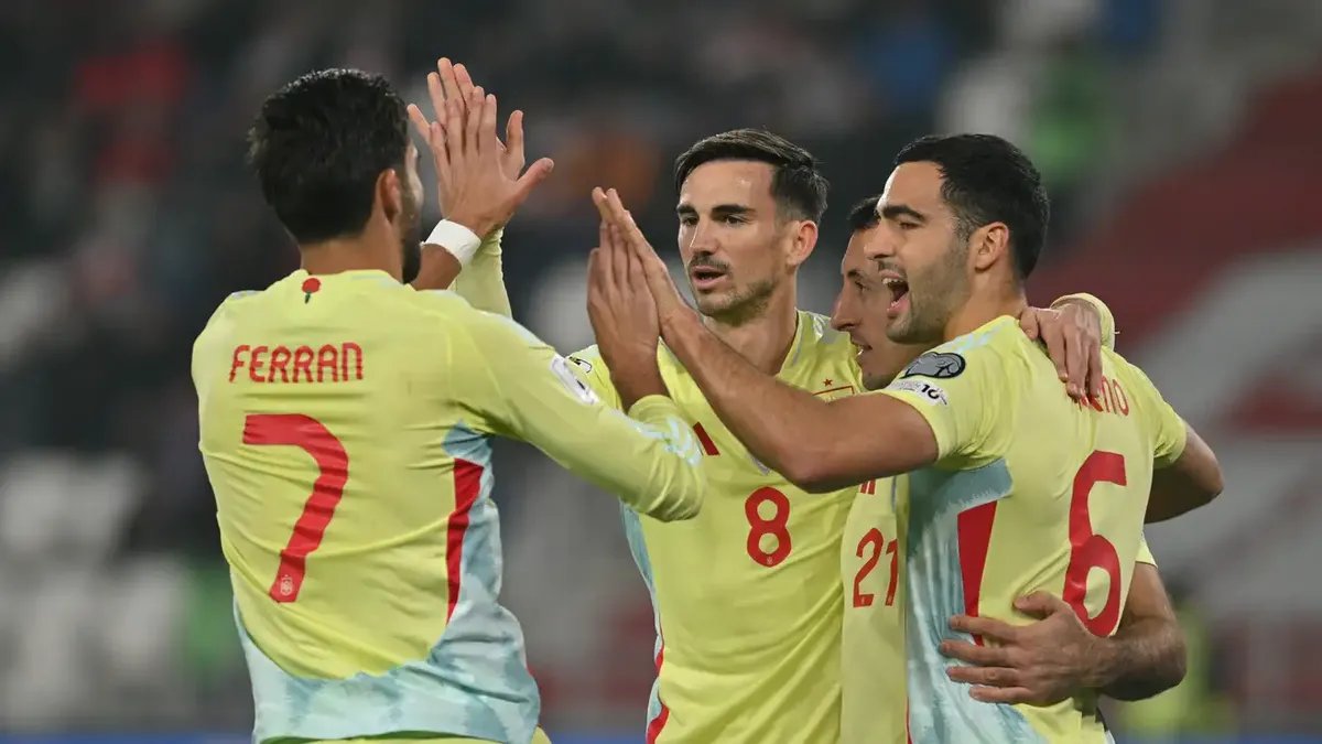 إسبانيا تقترب من حجز مقعدها في كأس العالم 2026 بفوز ساحق على جورجيا