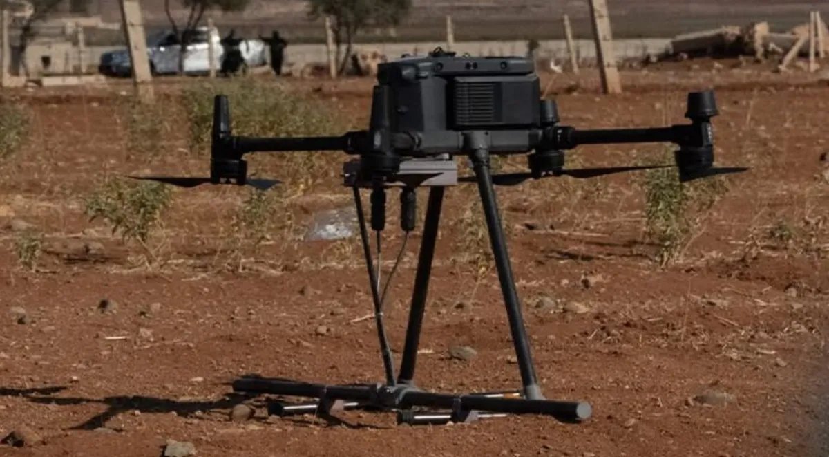 طائرة ألمانية متطورة تكشف الألغام في ريف دمشق بحضور مسؤولين سوريين وألمان