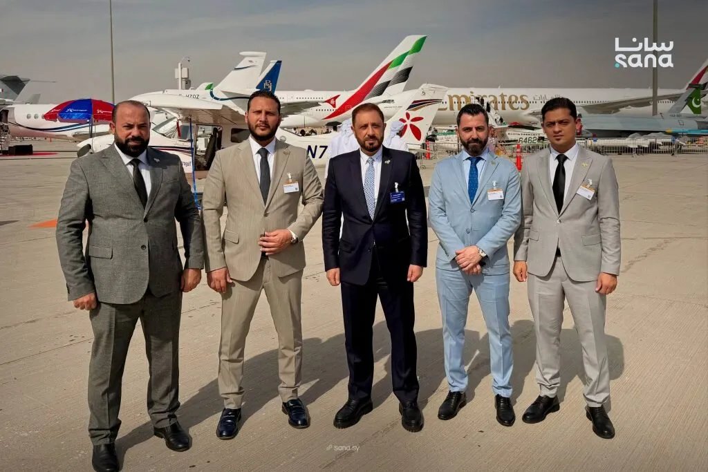 سوريا تعزز حضورها في قطاع الطيران بمعرض دبي 2025