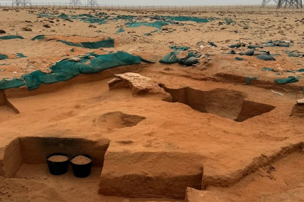 كنوز من الماضي: اكتشاف قطع أثرية عمرها 7700 عام في شمال الكويت