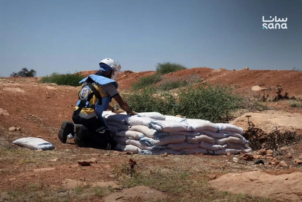 الدفاع المدني السوري يزيل آلاف الألغام ومخلفات الحرب منذ بداية عام 2025
