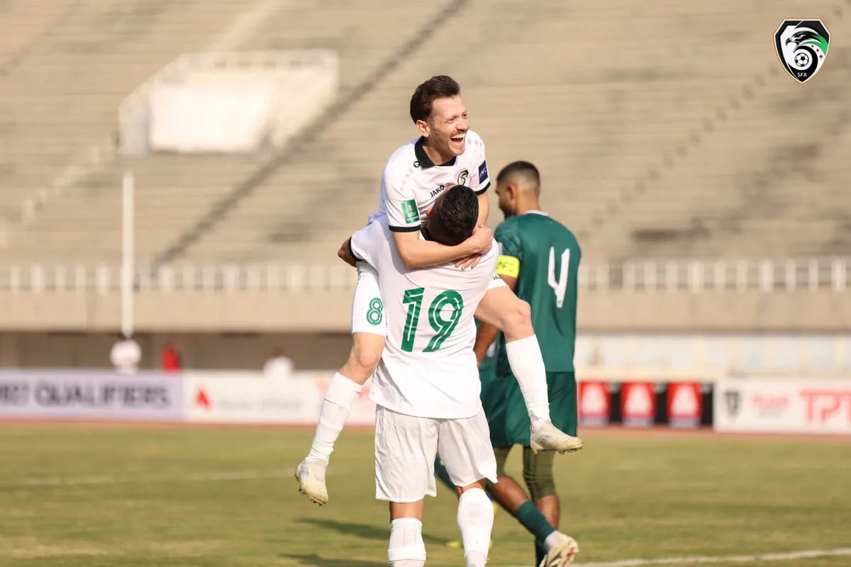 خماسية نظيفة: المنتخب السوري يكتسح باكستان في تصفيات كأس آسيا 2027 ويحافظ على صدارة المجموعة