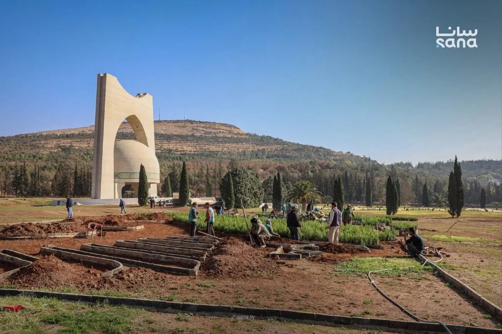 دمشق تستعيد خضرة قاسيون: تأهيل منطقة الجندي المجهول ضمن خطة بيئية شاملة