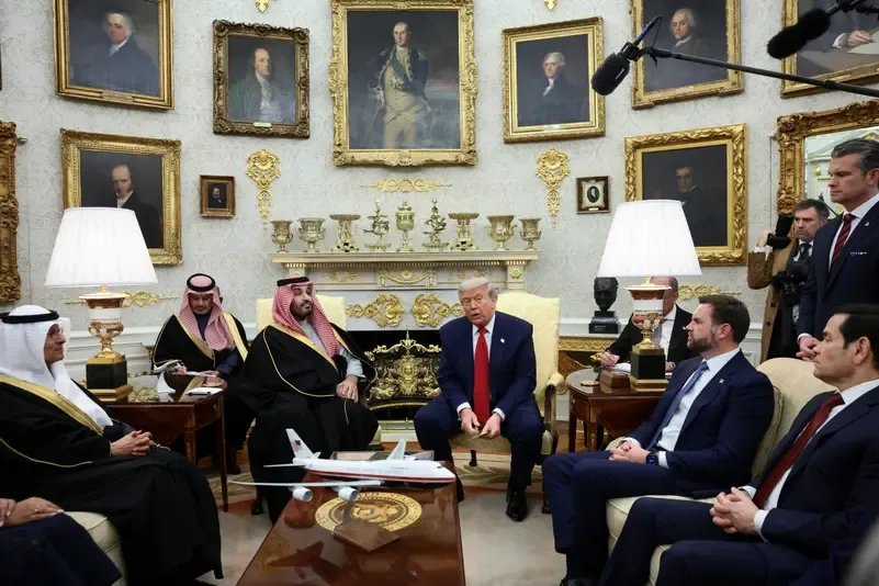 ولي العهد السعودي يعلن عن استثمار تريليون دولار في الولايات المتحدة