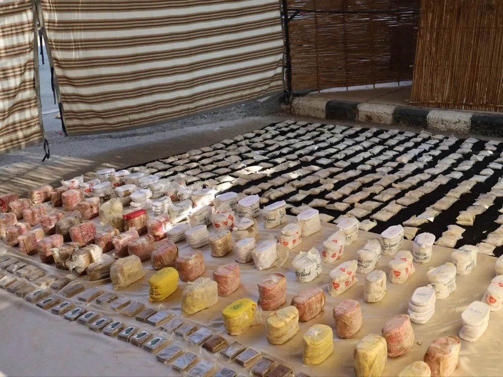 عملية أمنية في سوريا: ضبط كميات هائلة من المخدرات المتنوعة