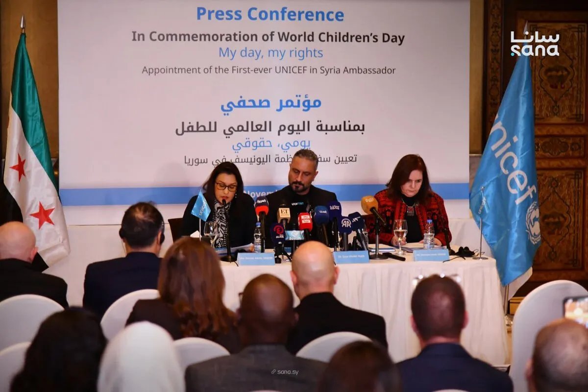 الفنان قيس الشيخ نجيب سفيراً لليونيسف في سوريا: تعهد بالدفاع عن حقوق الأطفال