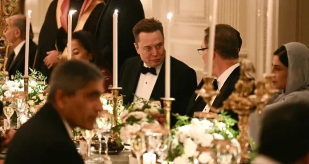 عودة إيلون ماسك إلى البيت الأبيض بعد لقاء مع محمد بن سلمان وترامب