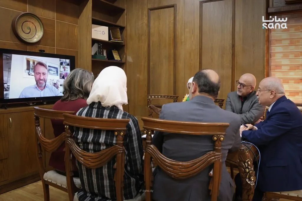 وزير النقل السوري يبحث مع مؤسسة ألمانية تعزيز الدعم الفني والتقني لقطاع النقل