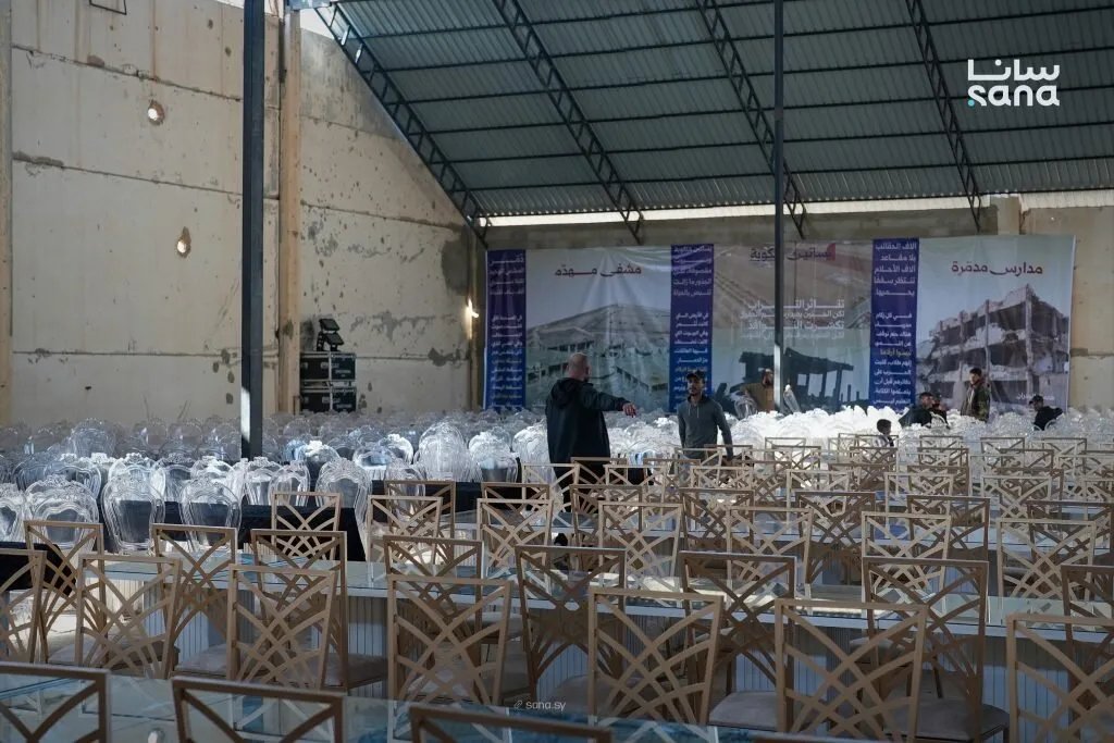 إطلاق حملة "فجر القصير" لإعادة إعمار المدينة المتضررة