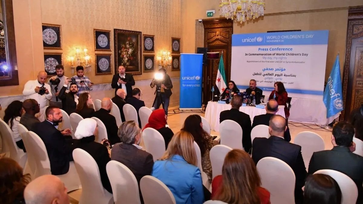 قيس الشيخ نجيب سفيرًا لـ"يونيسف" في سوريا: التزام بدعم حقوق الأطفال