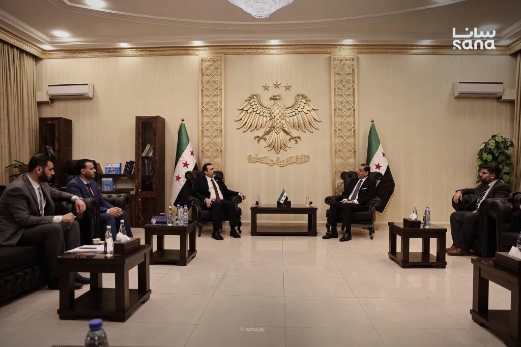 سوريا والأردن تبحثان تعزيز التعاون التربوي وتبادل الخبرات لتطوير التعليم