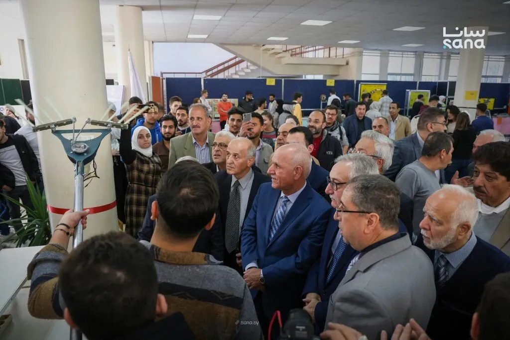 ابتكارات طلاب المعهد التقاني بجامعة دمشق: حلول عملية لمستقبل الصناعة السورية