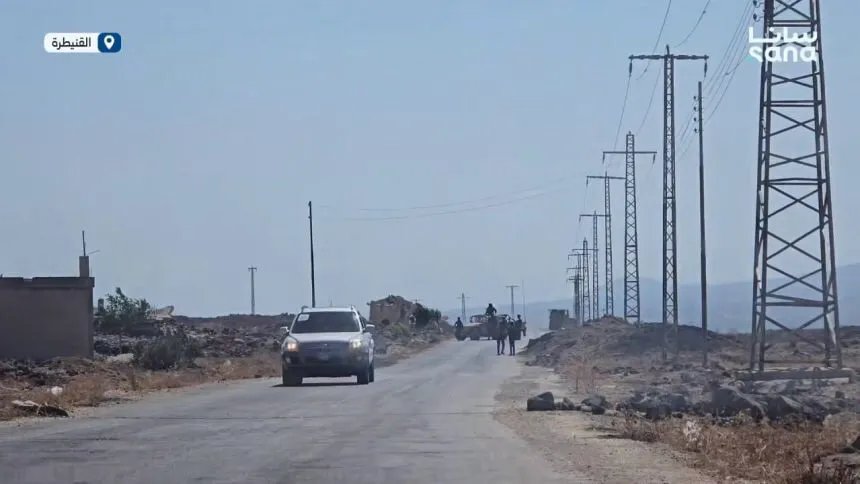 توغل إسرائيلي في قرية الصمدانية الشرقية بريف القنيطرة وسط إدانة سورية