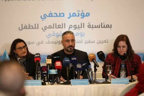 اليونيسف تختار الفنان قيس الشيخ نجيب سفيراً لها في سوريا