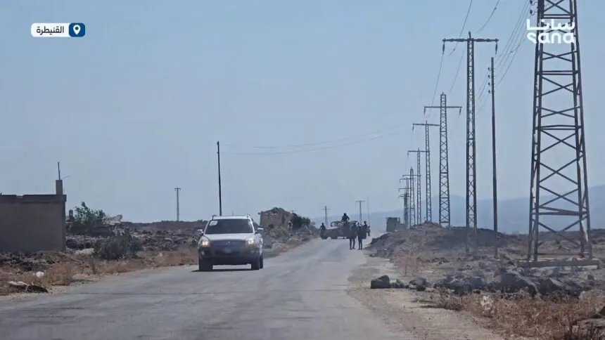 توغل إسرائيلي جديد في ريف القنيطرة وإدانة سورية لزيارة مسؤولي الاحتلال