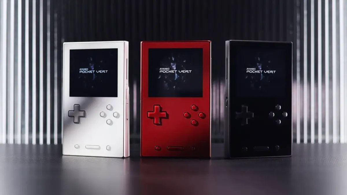 Ayaneo تطلق جهاز Pocket Vert الجديد: عودة إلى الألعاب الكلاسيكية بتصميم عصري