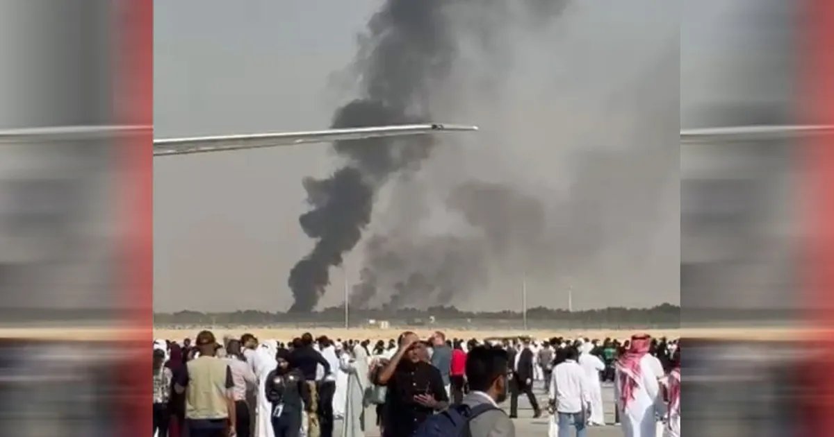 مأساة في معرض دبي للطيران 2025: تحطم طائرة ومصرع طيار هندي