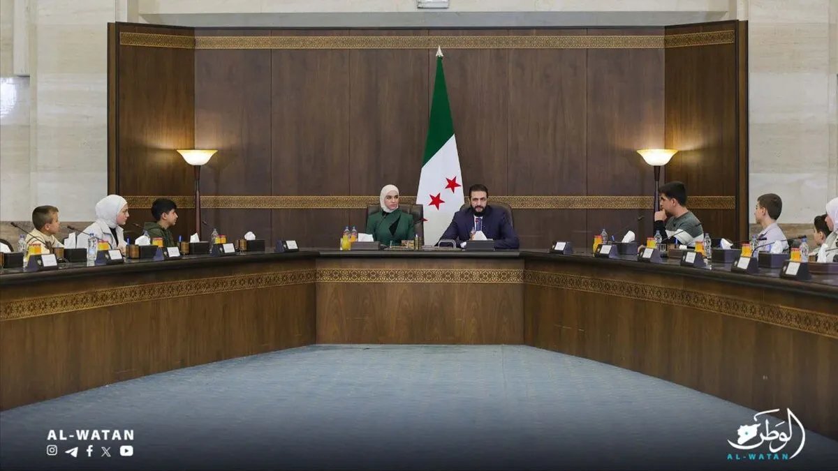 أطفال سوريا يرسمون مستقبلهم: أحلامهم تتحقق على مقاعد الوزراء