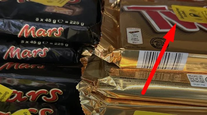 في ألمانيا: "ليدل" تشدد إجراءات مكافحة السرقة وتضع ملصقات على شوكولاتة "تويكس" و"مارس"