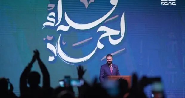 الرئيس الشرع: السوريون مدينون لحماة ويجب الوفاء بهذا الدين بالمحبة والإخاء