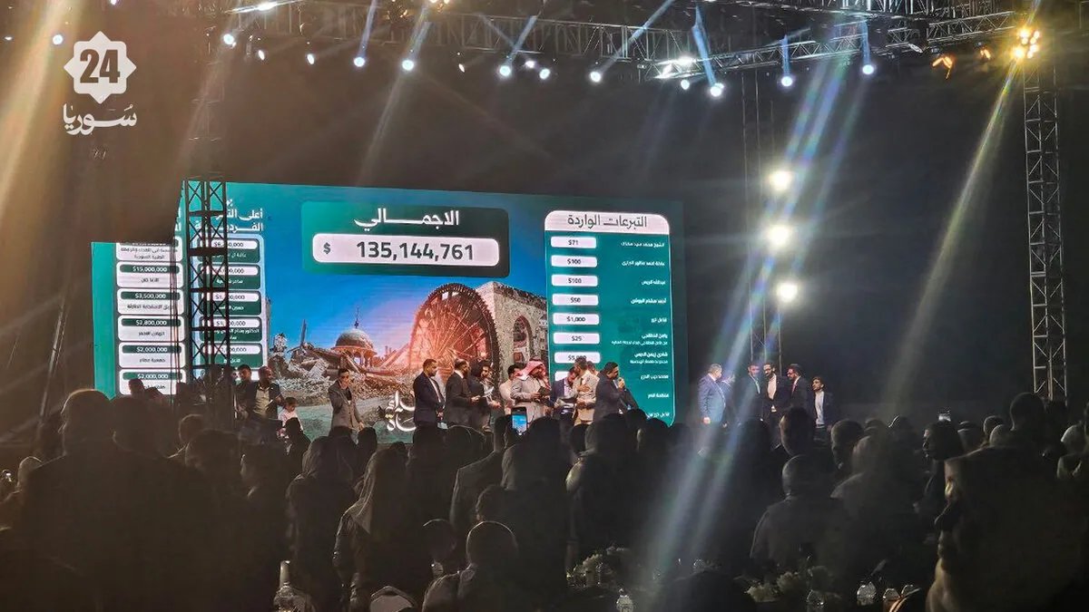 حملة "فداء لحماة" تجمع تبرعات قياسية تتجاوز 210 ملايين دولار لإعادة إعمار المدينة