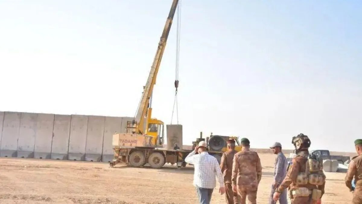 العراق يشدد قبضته الأمنية: إنجاز 350 كيلومترًا من الجدار الحدودي مع سوريا
