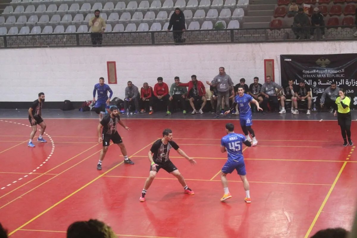 إثارة وتنافس: نتائج مباريات اليوم الثاني من الدوري السوري لكرة اليد للرجال