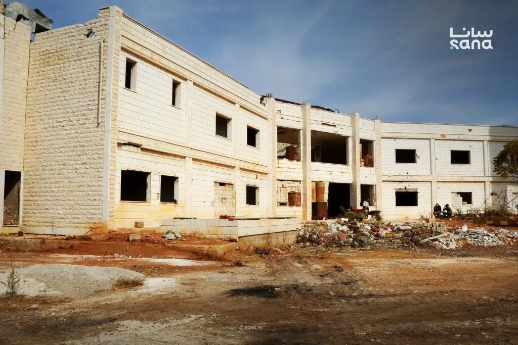 بدء ترميم مشفى صيدا في ريف درعا الشرقي لتعزيز الخدمات الطبية
