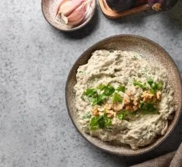 طريقة عمل بابا غنوج مشوي شهي ولذيذ في المنزل