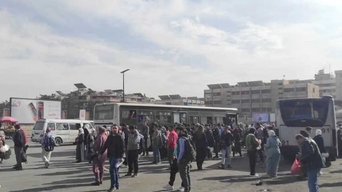 إضراب سرافيس الشام احتجاجاً على قرار تخفيض التسعيرة