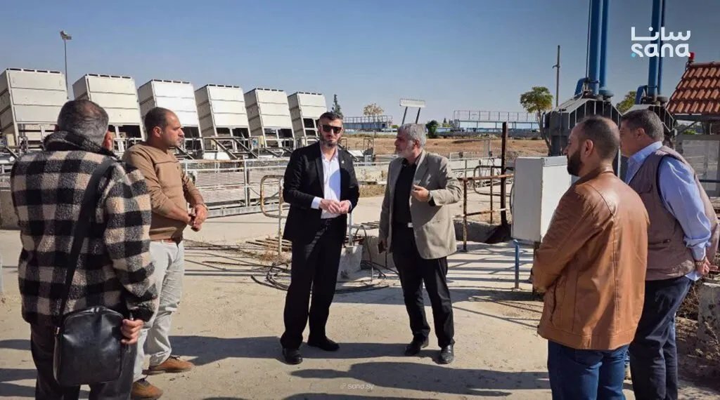 وزارة الطاقة تتفقد محطة معالجة عدرا وتكشف خطط تشغيلها الكامل