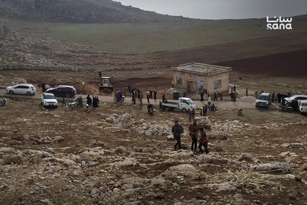 محافظ حماة يطلق مشاريع خدمية بمنطقة الغاب ضمن حملة "فداء لحماة" لتحسين البنية التحتية