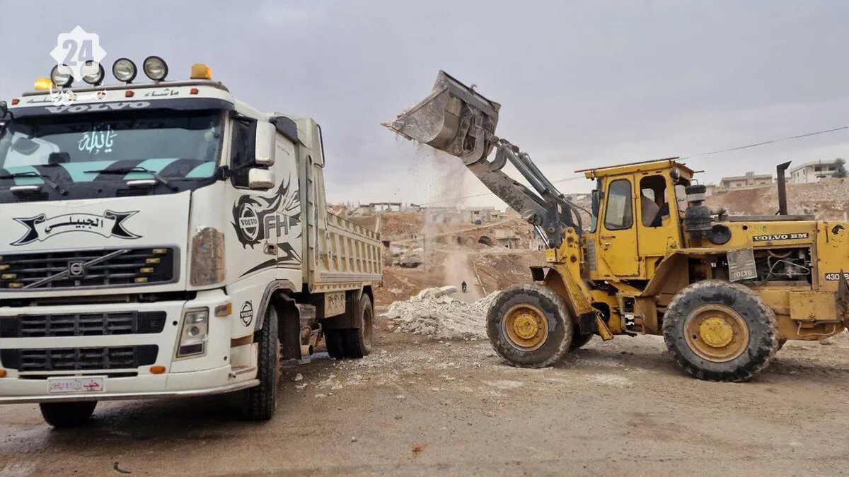 حلفايا تدعم اللطامنة: حملة أهلية لإزالة آثار الدمار وتعبيد طريق العودة