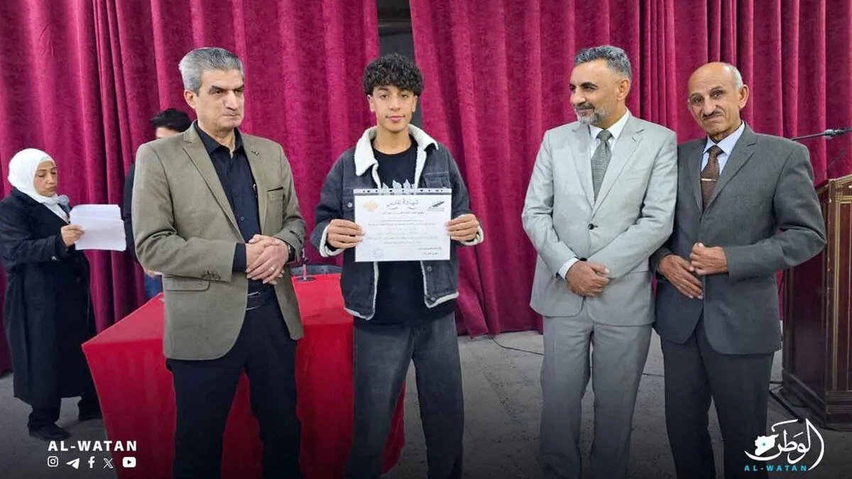 دير الزور تحتفي بالفائزين في مسابقة تميم صائب الأدبية