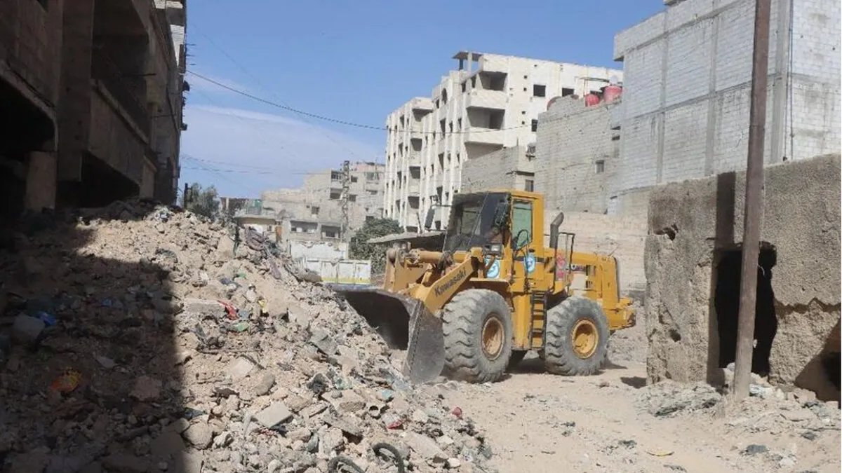 الدفاع المدني السوري: إزالة 800 ألف متر مكعب من الأنقاض هذا العام في مختلف المناطق