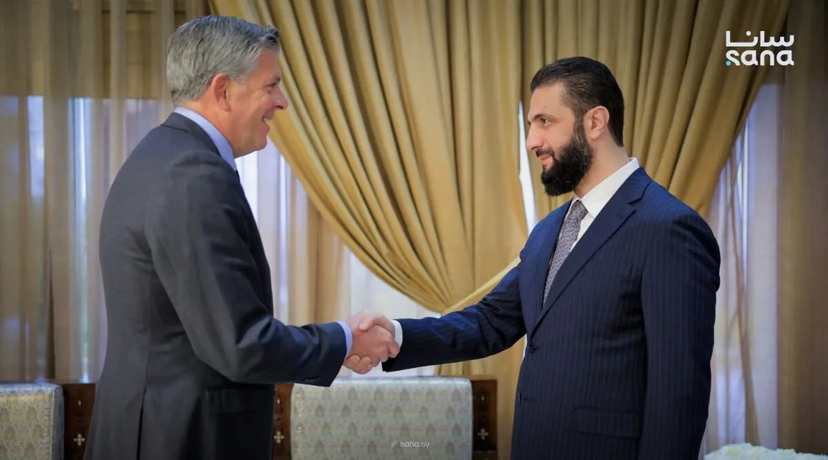 الرئيس الشرع يستقبل وفداً من الكونغرس الأمريكي في دمشق لبحث التعاون