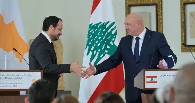 لبنان وقبرص توقعان اتفاقية تاريخية لترسيم الحدود البحرية في قصر بعبدا