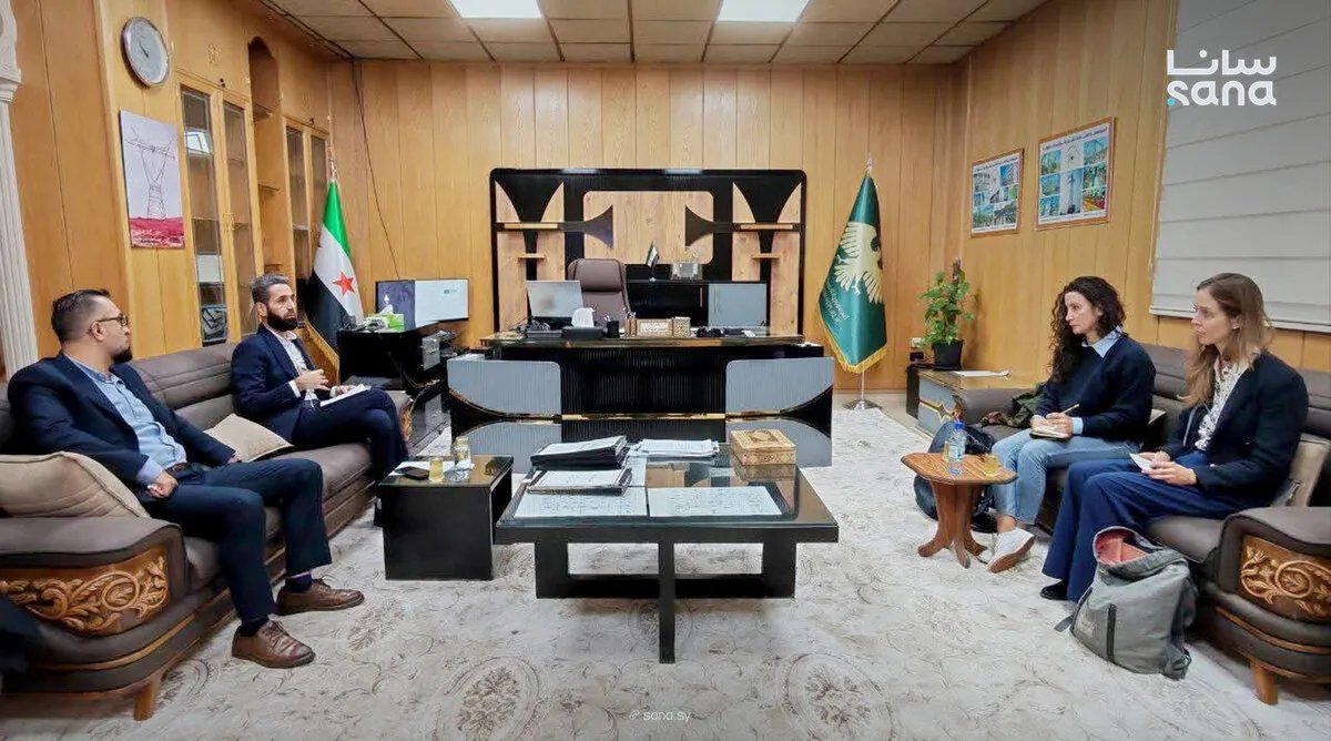 مؤسسة الكهرباء و Mercy Corps تبحثان سبل التعاون لدعم قطاع الكهرباء في سوريا