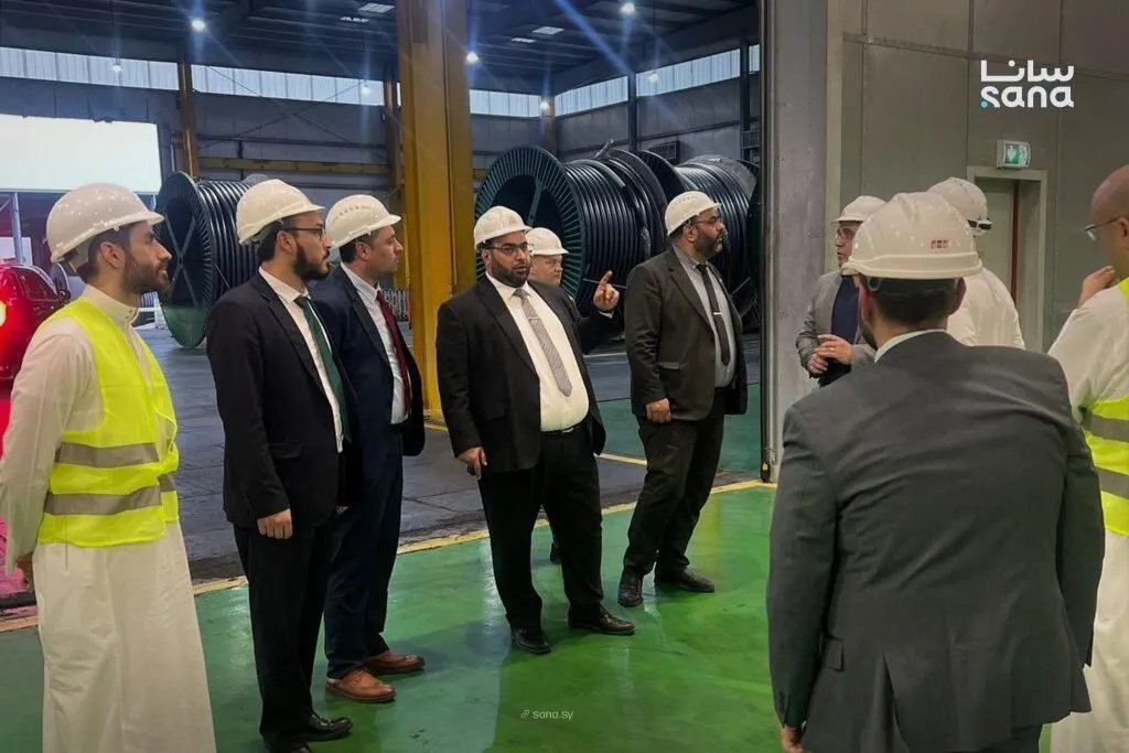 نائب وزير الاقتصاد السوري يبحث في الرياض فرص التعاون في صناعة الكابلات