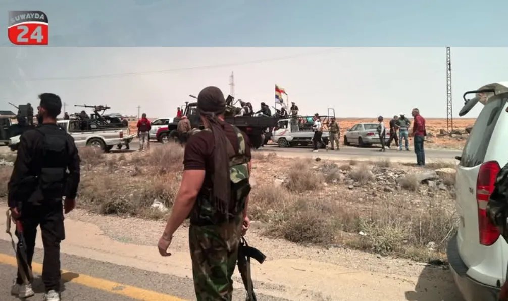 السويداء: الحرس الوطني يعلن عن "خيانة عظمى" ويكشف تفاصيل حملة اعتقالات واسعة النطاق