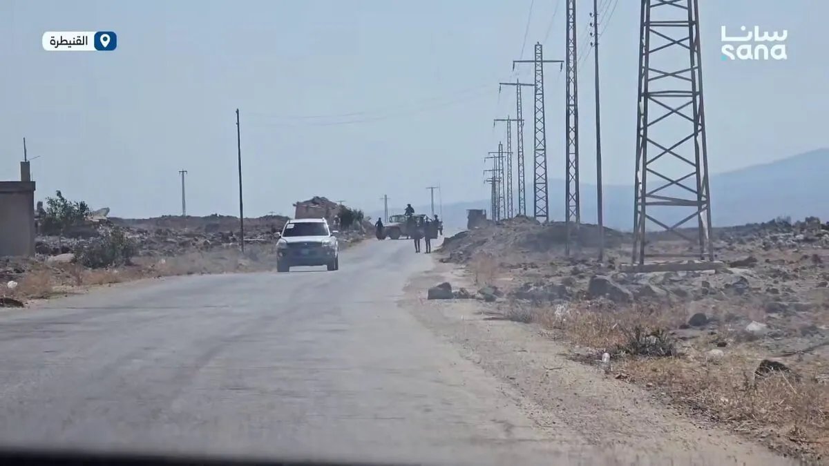 توغل إسرائيلي جديد في ريف القنيطرة وإقامة حاجز عسكري