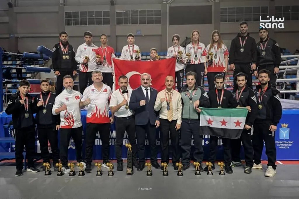 حصاد مشرف: منتخب سوريا لليونيفايت يحصد 7 ميداليات في بطولة العالم المفتوحة بروسيا