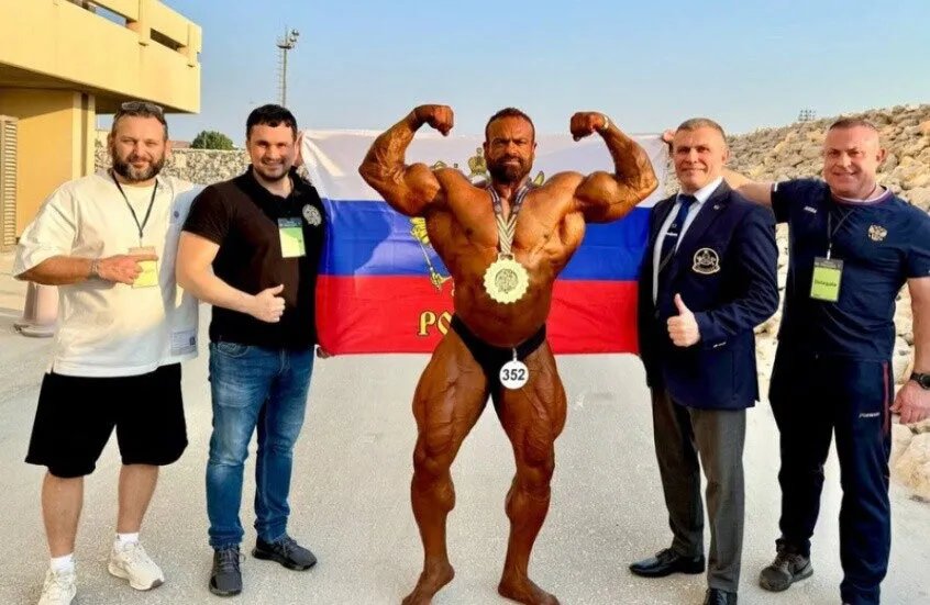 محمد الإمام: مصري يتألق في بطولة العالم لبناء الأجسام ويحصد 4 ذهبيات لروسيا