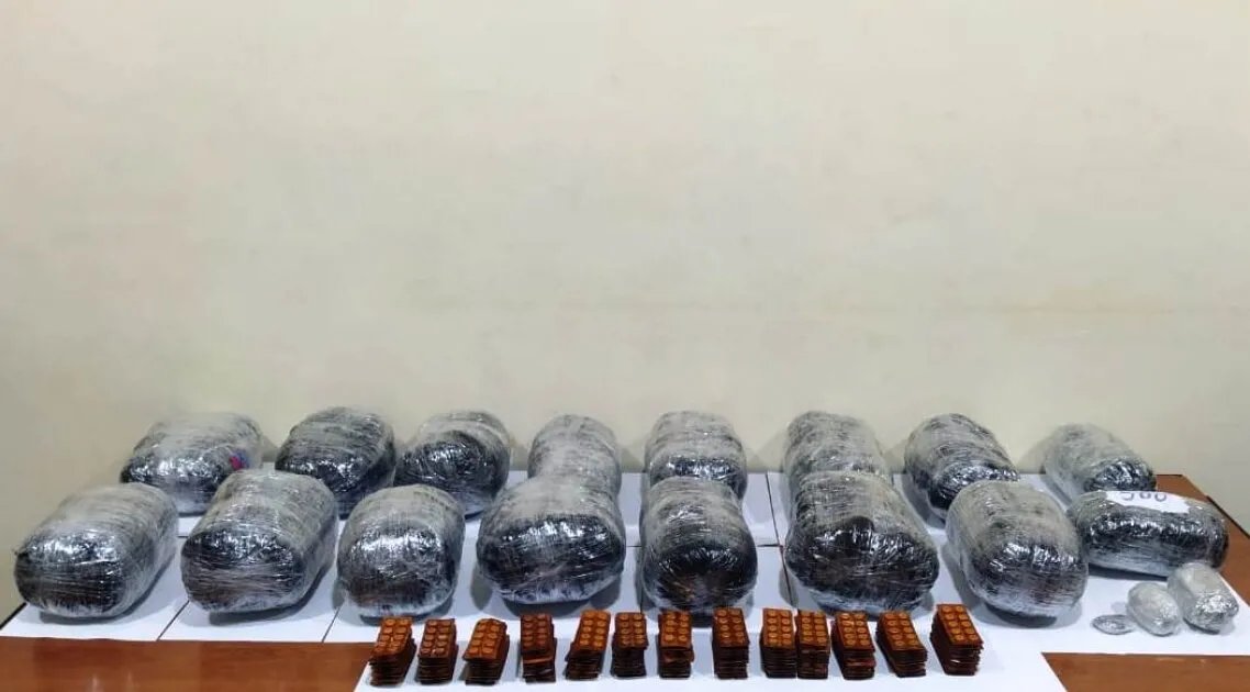 إحباط تهريب مخدرات ضخمة من إيران إلى أذربيجان: أكثر من 21 كيلوغراماً من الماريجوانا