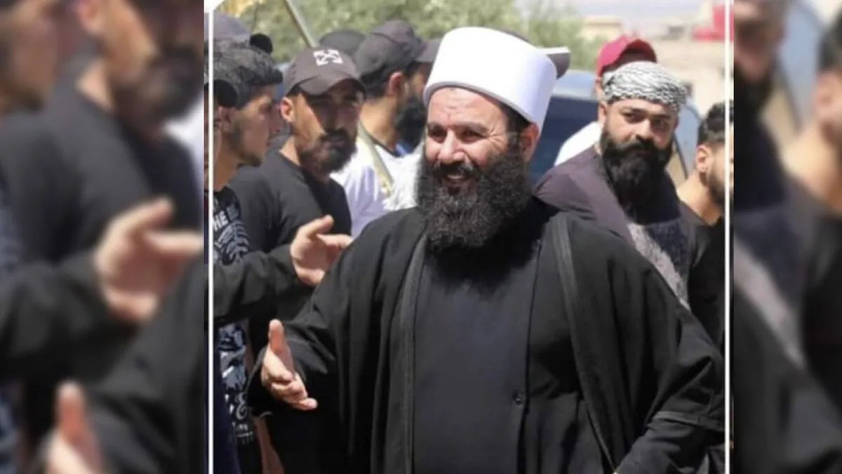 وصول جثمان الشيخ رائد المتني إلى مشفى السويداء الوطني بعد يومين من اعتقاله