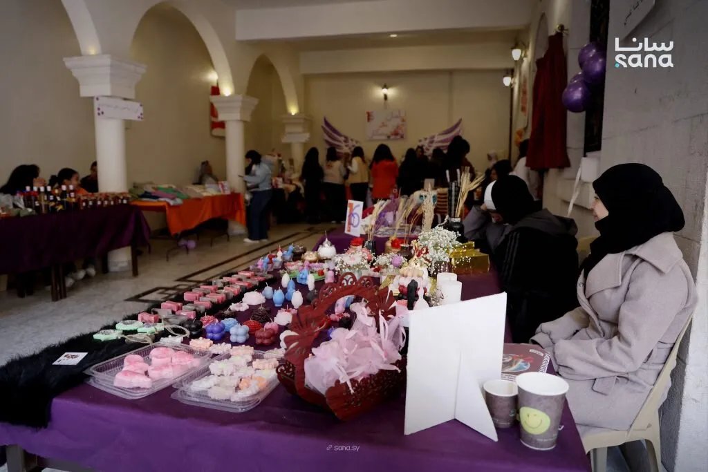 بازار "أمان بكل مكان" في عربين: دعم وتمكين للمرأة اقتصادياً