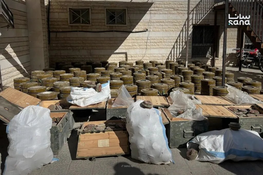 إحباط تهريب ألغام إلى لبنان في يبرود واعتقال أربعة متورطين