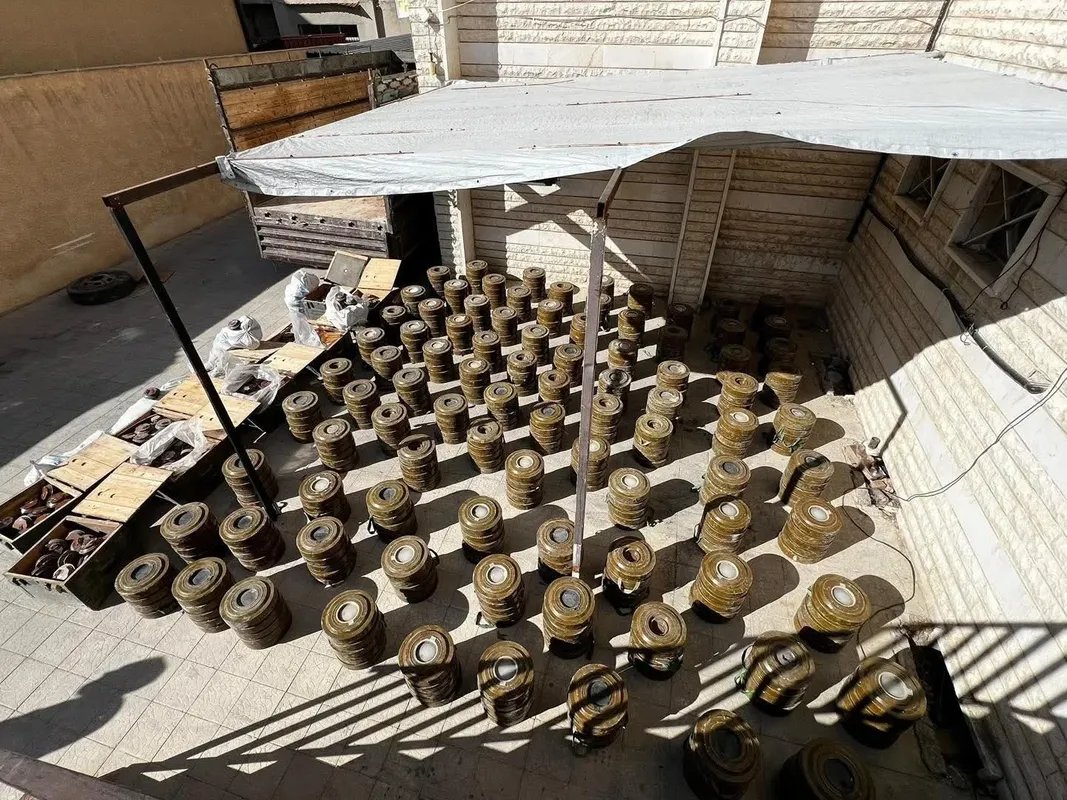 إحباط تهريب ألغام إلى لبنان في ريف دمشق وتوقيف المتورطين