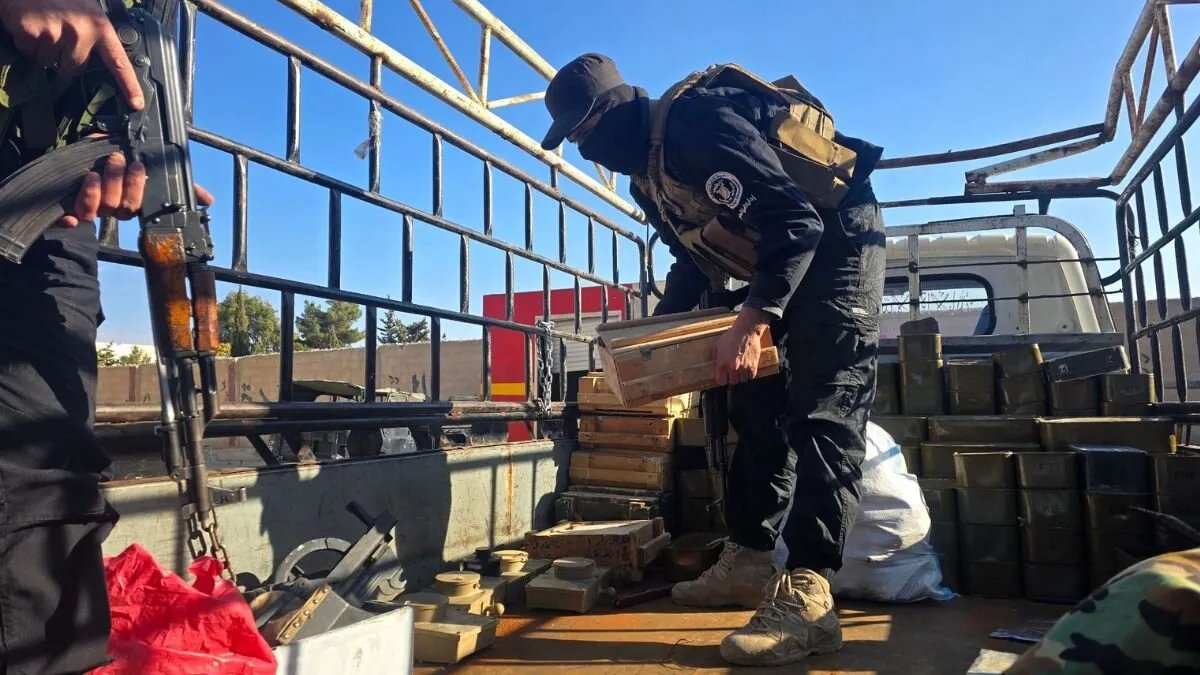 عملية أمنية لـ"الداخلية" تطيح بخلايا لتنظيم "الدولة" في ريف دمشق وتضبط أسلحة وذخائر